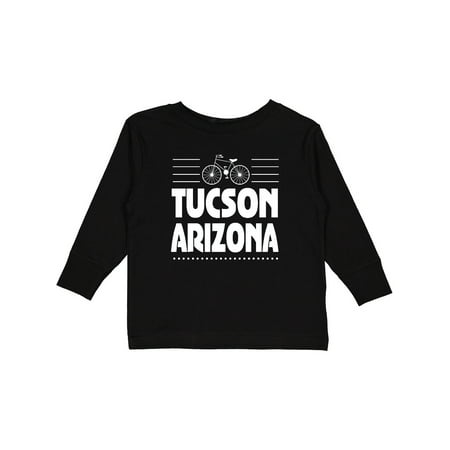 

Inktastic Tucson Arizona Biking Gift Toddler Boy or Toddler Girl Long Sleeve T-Shirt
