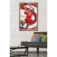 thumbnail image 2 of NBA Atlanta Hawks - Bogdan Bogdanovic 21 Wall Poster, 22.375" x 34", Framed, 2 of 3