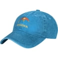 thumbnail image 1 of Unisex Cowboy Baseball Cap Sedona Arizona Sunset Adjustable Trucker Cap Baseball Cap, 1 of 8