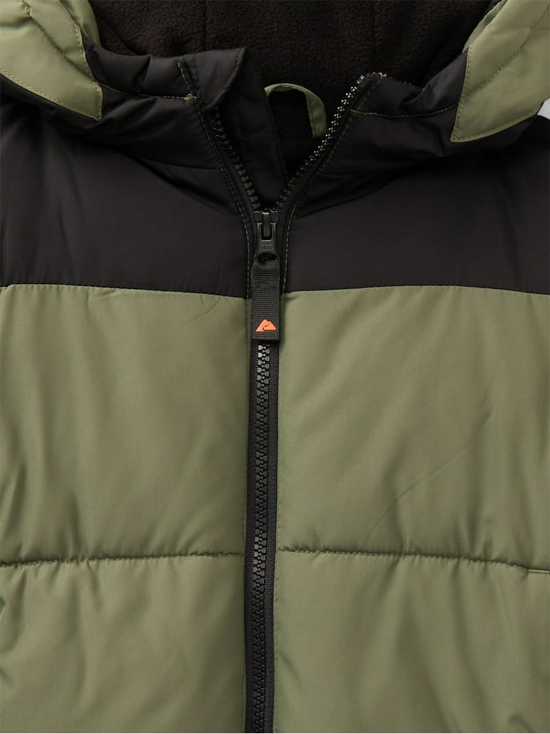 Ozark Trail Boys Puffer Jacket, Sizes 4-18 & Husky - Walmart.com