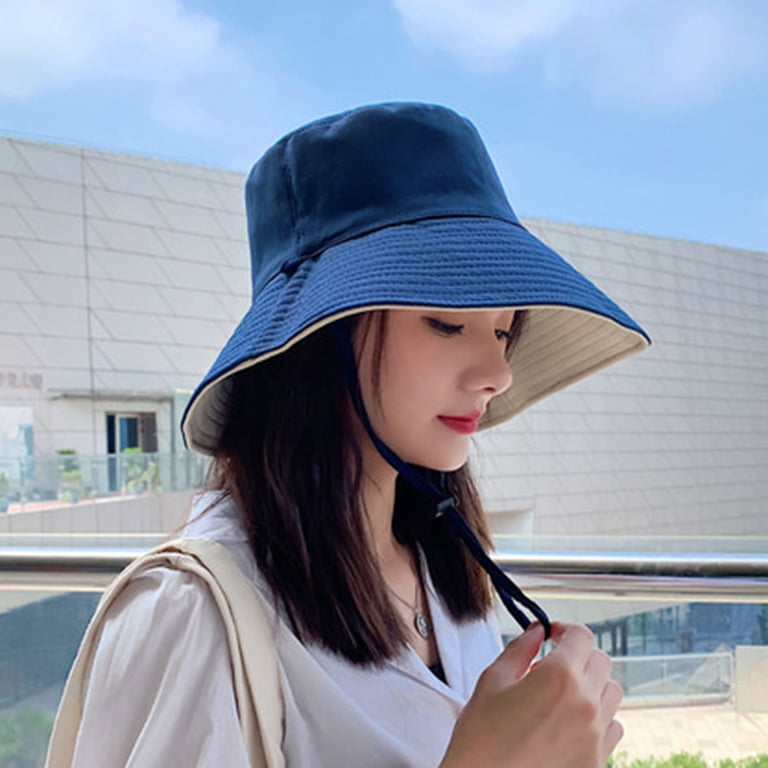 Women Beach Hat Packable Large Brim Floppy Sun Hat  display picture 1