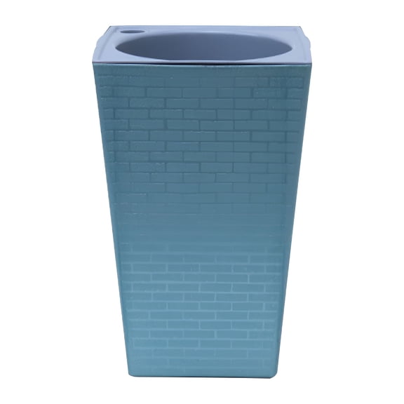 BPPEG Tall Self Watering Indoor Outdoor Planter Pot with Drainage Holes, Large Square Planter Flower Pot, Tapered Planter, Lightweight
