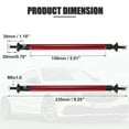 thumbnail image 3 of Unique Bargains 2pcs 150mm 5.91' Car Splitter Support Rods Adjustable Front Rear Bumper Lip Splitter Strut Rod Tie Support Bars Black, 3 of 7