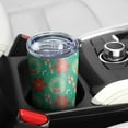 thumbnail image 5 of Christmas 20oz Stainless Steel Mobile Tumbler – Vacuum Insulated Coffee Mug with Lid, Spill-Proof Travel Cup for Hot & Cold Drinks, 5 of 7