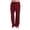 Wine, variant on felwors Pajama Pants Men Flannel Plaid Pj Pants Drawstring Lounge Bottom Sleep Pants with Pockets Red for Size S