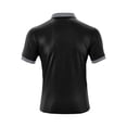 thumbnail image 4 of Domuza Mens Polo Shirts Short Sleeve Moisture Wicking Golf Athletic Collared Shirt Tennis T-Shirt Summer Work Tops Black 3XL, 4 of 5