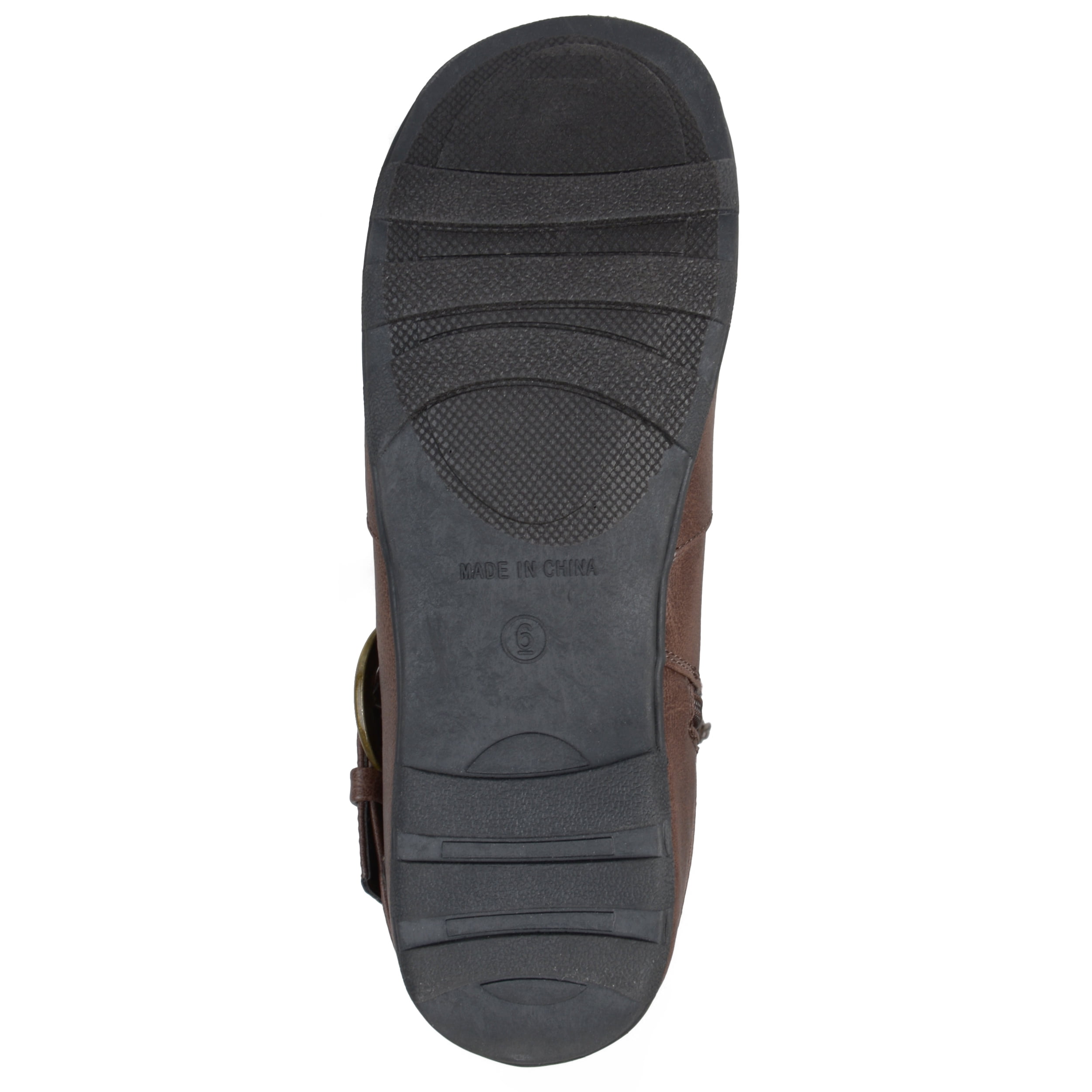 Journee Womens Paris Wide Calf Hidden Wedge Riding Boots