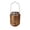 B, variant on Outdoor Solar Lantern Lights, Metal Leaf Pattern Decorative Hanging Lamp, Waterproof Solar Powered Light for Garden Tree Fence and Patio Tabletop