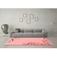 thumbnail image 3 of Ahgly Company Indoor Rectangle Solid Red Modern Area Rugs, 8' x 10', 3 of 4