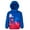 Spidey and his amazing friends, blue / red, variant on Marvel Zip-Up Hooded Woven, Puffer Jacket (Boy's), Size 10-12