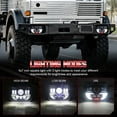 thumbnail image 4 of CHUSYYRAY Pair LED Headlights High Low Beam Head Lamps DRL for Toyota Pickup 1982-1995 Truck, 4 of 12