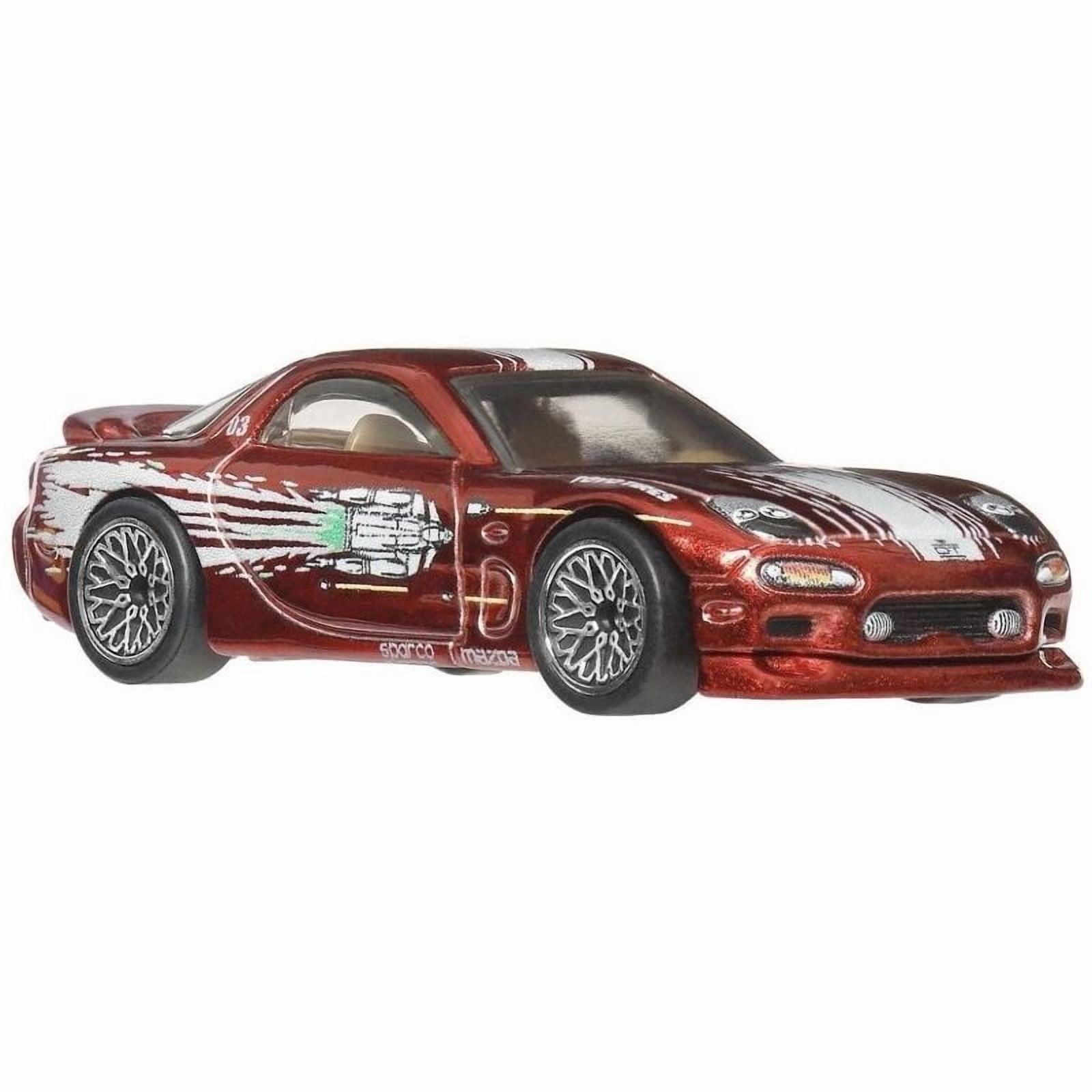 Hot Wheels 1995 Mazda RX-7 Fast & Furious 25th Anniversary Premium with Protective Case