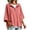 Red, variant on Guluxicc Women's Quarter Zip Sweatshirts Stand Collar 3/4 Sleeve Casual Loose Pullover Sweatshirts for Everyday Spring Fall Tops