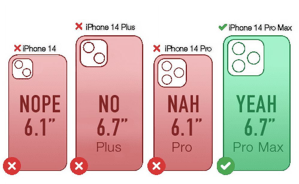Smartish iPhone 14 Pro Max Slim Case - Gripmunk Compatible with MagSafe [Lightweight + Protective] Thin Grip Cover with Microfiber Lining - Blues on the Green