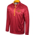 thumbnail image 2 of Men's Colosseum  Cardinal Iowa State Cyclones The Machine Half-Zip Jacket, 2 of 3