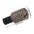 thumbnail image 2 of EXHUMKY 5Ud Tornillos Para Saxofón Accesorios Musicales En Metal Con Fijación Y Fácil Uso, 2 of 6