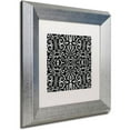 thumbnail image 2 of Trademark Fine Art "Suriah I" Canvas Art by Color Bakery White Matte, Silver Frame, 2 of 4
