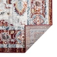thumbnail image 5 of Luxee Designs Alexandria Collection – 3×10 ft – Boho Vintage Runner Rug – Bordered, High-Traffic, Pet-Friendly, Stain Resistance – Ivory Multi, 5 of 9