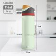 thumbnail image 2 of Magma Life Termo Acero Inoxidable 710 ml 24 oz, Material Seguro y Resistente, Tapa con Botón y Cerradura, Asa Integrada, Sellado Hermético, Antiderrapante, 2 of 8
