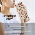 thumbnail image 3 of Mushroom Tumbler with Lid and Straw - Mushroom Mug Gifts for Women- Cute Mushroom Stuff Accessories Gifts, Mushroom Lovers Coffee Tumbler for Kids Friends - 20 Oz Mushroom Travel Cup, 3 of 4