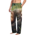 thumbnail image 6 of Rateoe Daisy Sleeping Sloth Pattern Men’s Ultra-Soft Comfy Pajama Lounge Pants Sleepwear,Comfortable Lounge Wear,lightweight Pajamas, Casual Home Wear-Large, 6 of 6