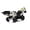 Green+White, variant on 24V JCB Ride on Excavator Toy, 3 in 1 Ride on Tractor Truck with Remote Control, Battery Powered Ride on Bulldozer Kids Electric Vehicles with Front Loader Bulldozer, Digger, Adjustable Seat, Yellow