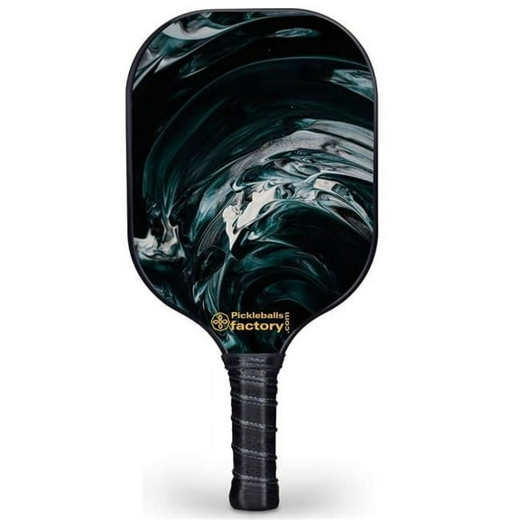 Pickleball Factory PB00035-7-G Pickleballtournament Paddle - Silk Satin Cute Pickleball Paddles, Pickleball & Basketball Court 3 Person Pickleball, Glassfiber Graphite