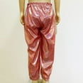 thumbnail image 4 of Men And Ladies Fine Glitter Straight Trousers Performance Clothing Elastic Dance Closure Trousers Women Casual Pants Outfits Womens Summer Pants Casual Womens Casual Pants on Drawstring Casual Pants, 4 of 5