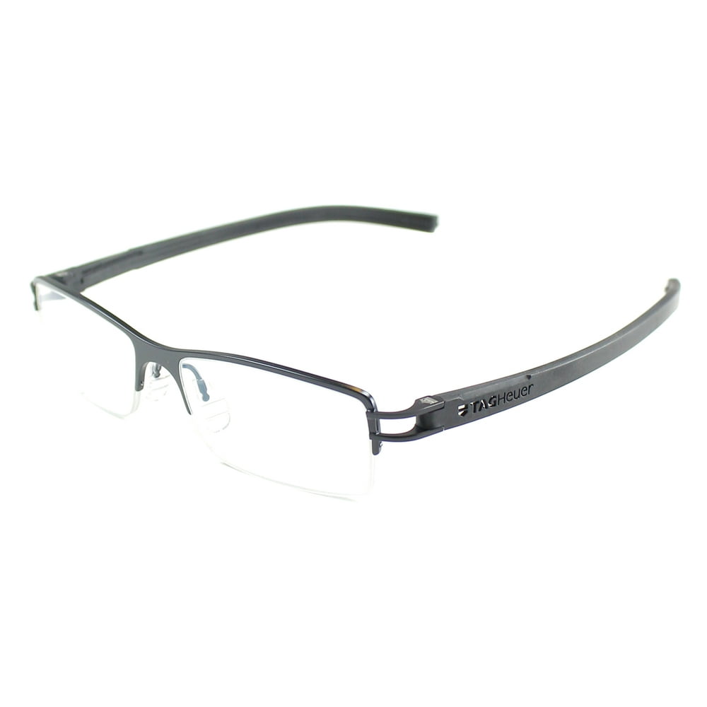 TAG Heuer TAG7621 001 53mm Unisex Semi-Rimless Eyeglasses - Walmart.com ...