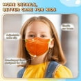 thumbnail image 4 of KN95 Masks Disposable for Kids, 5 Layer Protection 100 Pack Individually Wrapped KN95 Masks Children Size Breathable Adjustable Face Mask for Girl and Boy, Mascarillas para Niños Aged 4-12, 4 of 7