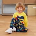 thumbnail image 2 of 2Pcs Toddler Baby Boys Clothes Sets, Uccdo Kids Cartoon Printed Hoodies Sweatshirt + Pants Outfits Loungewear Pajamas Set, Size 0-6T, 2 of 8