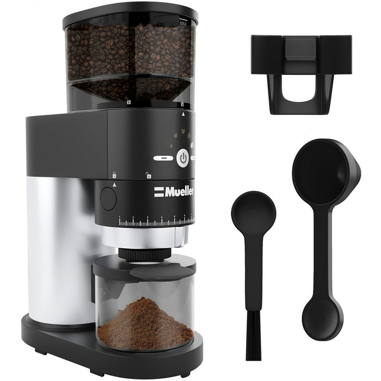 Free Shipping Mueller Ultra Grind Conical Burr Coffee Grinder Walmart Walmart