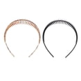 thumbnail image 1 of Diadema de Plástico flexible Baoblaze con Peine para el cabello de Mujer 2x, 1 of 8