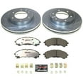thumbnail image 3 of PowerStop Front Z36 Truck & Tow Carbon-Fiber Ceramic Brake Pad and Drilled and Slotted Rotor Kit Fits: FORD Select Models K8413-36, 3 of 9
