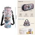 thumbnail image 6 of Yspwyqan Kids Backpack Set for Middle School, Otter Cherry Blossom Backpack Set for Kids Girls, 600D Lightweight Large Capacity Laptop Bags for Elementary, 6 of 7