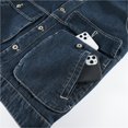 thumbnail image 4 of Denim Jacket Men Winter Fleece Lined Deim Coat With Multi-Pockets chaqueta vaquera hombre, 4 of 7