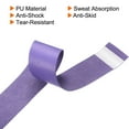 thumbnail image 4 of Unique Bargains 43.3' Round Groove Non-Slip PU Tennis Racket Overgrip Tape Wraps Purple 6 Pack, 4 of 6