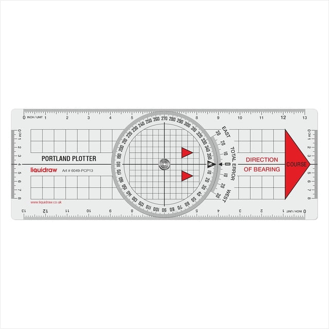 Liquidraw Portland Route Traceur Navigation Diviseur Marine Nautique Rapporteur