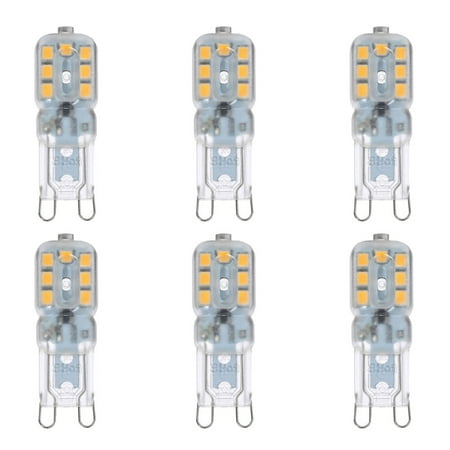 

6PCS/Set 3W G9 LED Bulb Halogen Warm White High Light Energy Saving Bulb