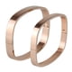 thumbnail image 5 of Brazalete de material acero inoxidable para , brazalete pulido, oro and rosa, 6 mm Oro rosa 6 mm, 5 of 9