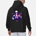 thumbnail image 3 of Lheaggik Anime Jujutsu Kaisen Hoodie Cartoon Graphic Long Sleeve Streetwear Women Men Hooded Sweatshirt Funny Clothes XL, 3 of 5