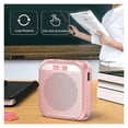 thumbnail image 4 of 8W 2200mAh Voice Amplifier Multifunctional Portable Personal Voice Speaker With Microphone Display For Teachers Speech ,Powerful Sound, 4 of 7