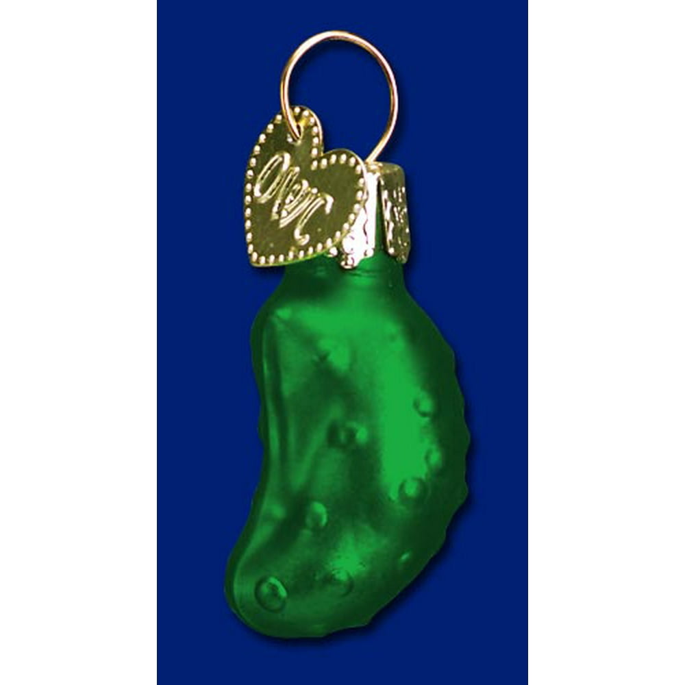 Miniature Gurken Pickle Old World Christmas Ornament FREE BOX 28052