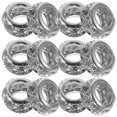 thumbnail image 4 of 20pcs Jewelry Making Rondelle Spacer Beads DIY Bracelets Beads Copper Rhinestone Beads, 4 of 8
