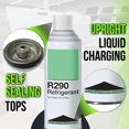 thumbnail image 2 of Paquete de 3 latas de carga vertical Refrigerant Leak Saver R290 de 8 onzas, 2 of 7
