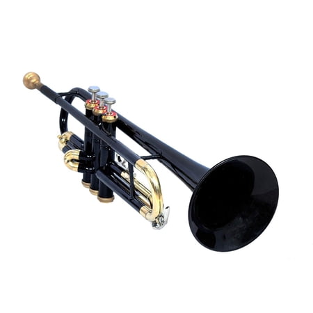 Naad Indian Musical Instrument Cornet Trumpet 3 Valve, Bb Pitch With Mouthpiece and Carry Case Brass Trumpet ONLIEST OVERSEAS (RED GOLD) 2023 - Polished