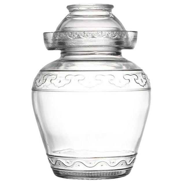 Miangastore Fermentation Jar Pickle Vegetable Fermentation Tank Fermenting Pickle Clear Container