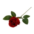 thumbnail image 1 of Flores artificiales, de imitación, tela de seda, rosa falsa, rosa de imitación para fotografía, fiestas, decoración de bodas, cumpleaños , Rojo, 1 of 8