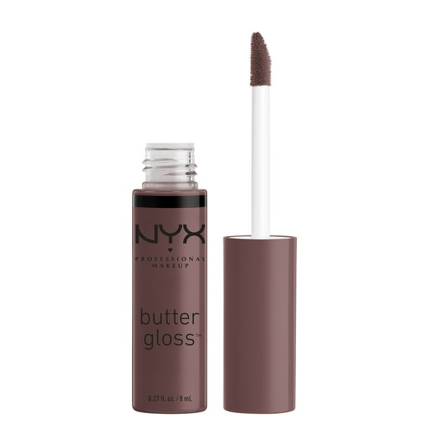 NYX Professional Makeup Butter Gloss, Cinnamon Roll, 0.27 Oz