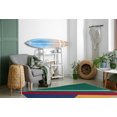 thumbnail image 3 of 4' x 6' Simply Daisy Bold Shapes Modern & Contemporary Chenille Area Rug, Kelly Green, 3 of 4